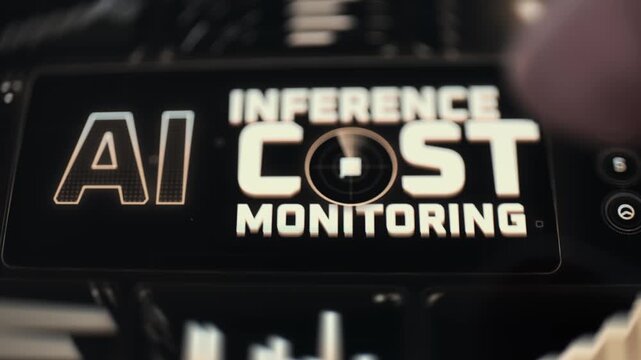 centered ai inference cost monitoring interface