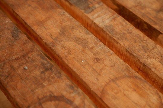 Rustic Brown Wood Surface Texture with Knots and Weathered Lines