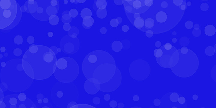Smooth royal blue canvas featuring soft glowing blue circles and diffused light effects