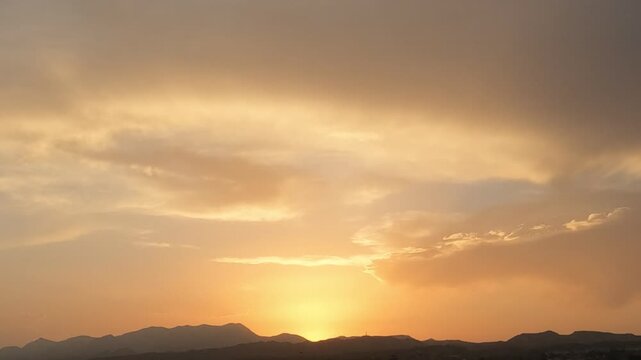 Atardecer en ElChe Alicante, Espa&ntilde;a