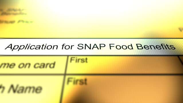 Application for Generic SNAP Food Benefits