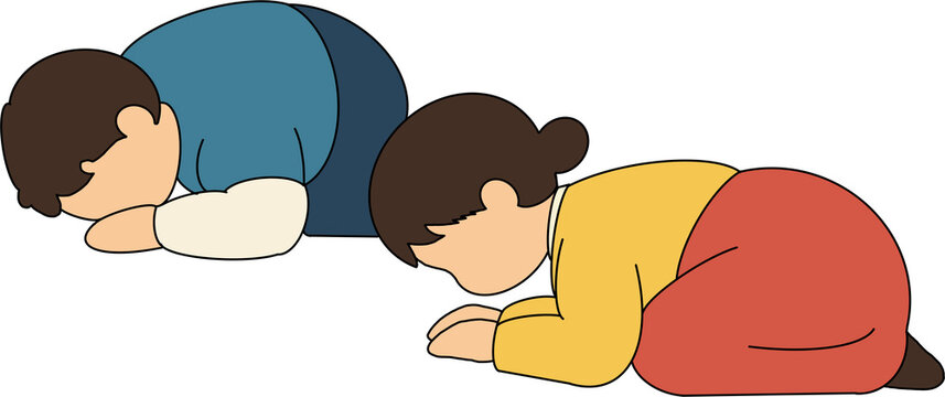 세배하는 아이들