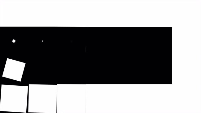 Square Grid Tile Reveal Transition with Reverse Animation and Alpha Channel