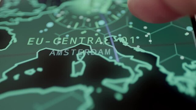 eu central 01 amsterdam server region interface