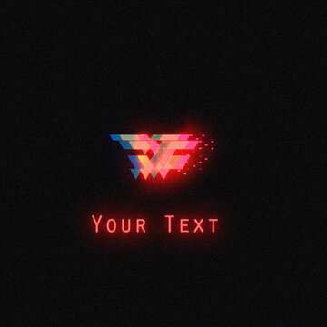Fast Digital Glitch Logo Reveal for Social Feed Ads and Brand Promos