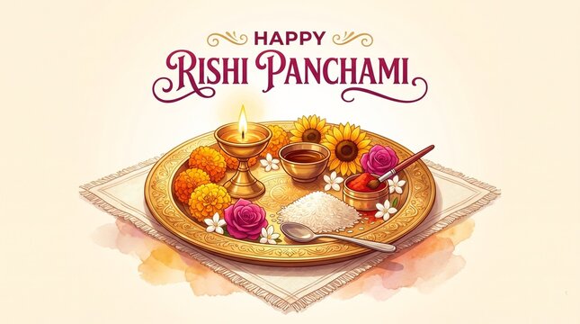 Rishi Panchami Festival, Saptarishi Meditating, Rishi Panchami Vrat, Rishi Meditating Under Tree