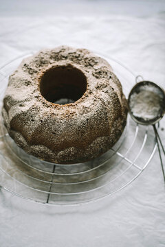 Honey pound cake