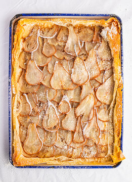 Phyllo Pear Tart
