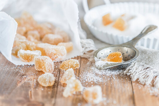 Candied ginger