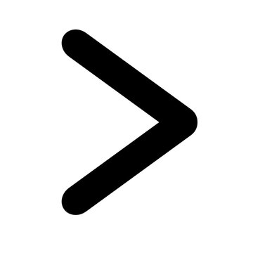Greater Than Mathematical Symbol Arrow Icon