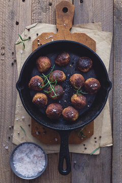 Vegan tofu meatballs