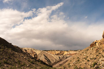 Clouds drift across Dinosaur National Monument, Utah © LB Photo Co