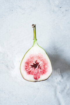 Halved fig
