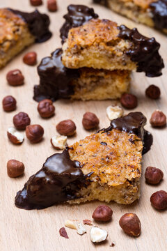 Homemade nut trianges