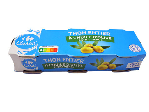 conserve de thon entier &agrave; l huile d olive