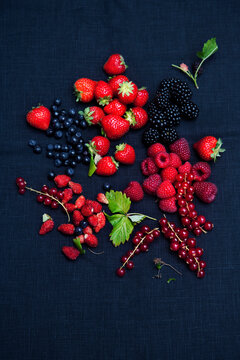 Fresh summer berries