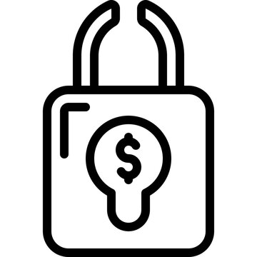 Broken financial connection showing disruption