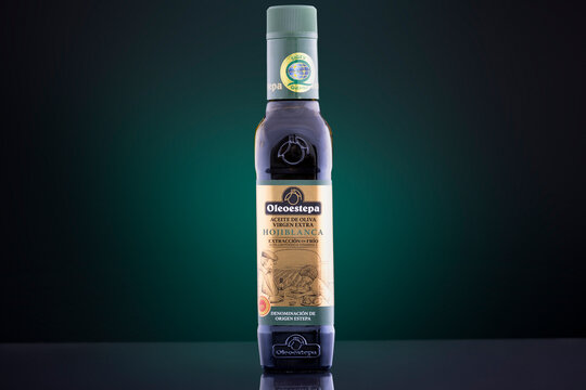 Oleoestepa Hojiblanca Extra Virgin Olive Oil from Spain in Branded Bottle