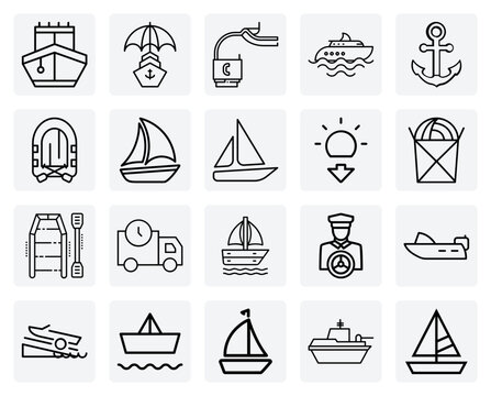 Seafaring And Maritime Exploration &ndash; The Captain, Yacht, And Navigation Equipment For A Sea Voyage