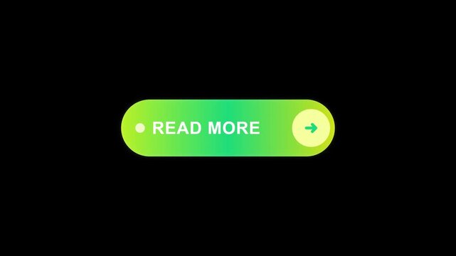 Green gradient button with read more text and arrow icon.
