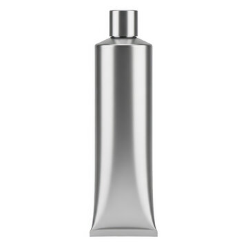 Modern metallic perfume bottle with pump dispenser