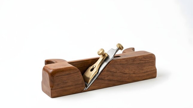 Classic Wood Main Plane On Wooden Base