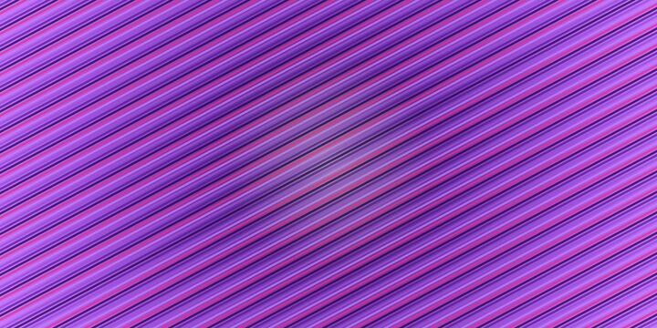 Vibrant diagonal purple stripes pattern with soft light gradients for modern surface art.