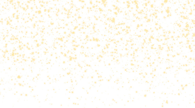 Golden Glitter Particle Background with Dense Falling Sparkles