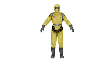 3d rendering hazmat © santiago