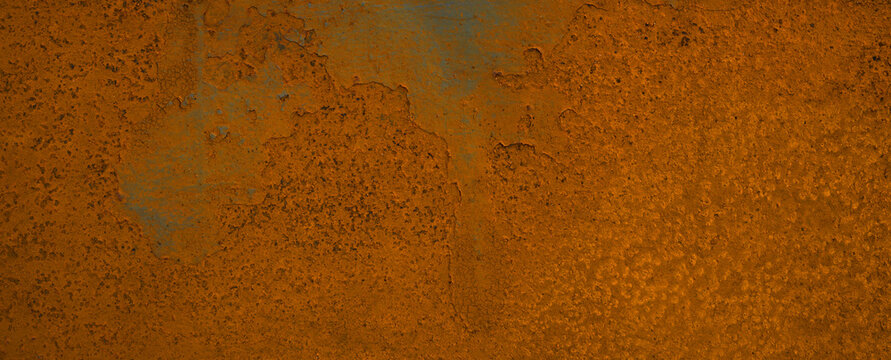rusted metal surface with textured corrosion