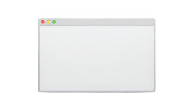 Simple flat web browser window interface vector icon design