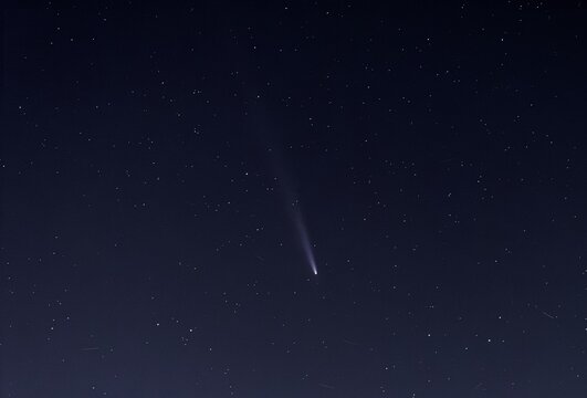 Comet Tsuchinshan&ndash;ATLAS (C/2023 A3) taken from Asheville, NC