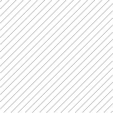 Diagonal dashed line pattern isolated on transparent background