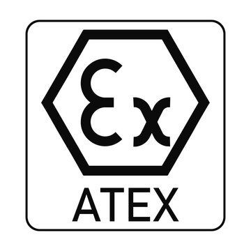 EX atex Certification Packaging Label Icon