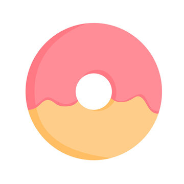 glazed donut with beige culinary arts food preparation