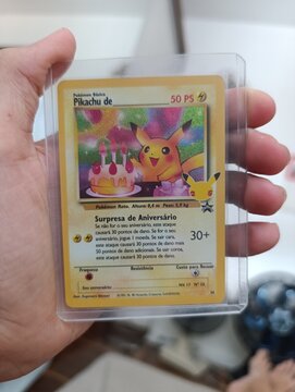 Cartas de Pok&eacute;mon - Pikachu.