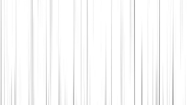 upward speed lines moving with alpha channel. anime background, manga speed lines. Anime vertical speed lines seamless recurring speed line background.