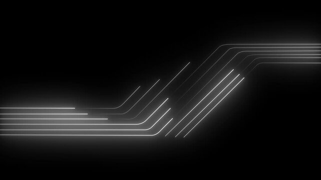 Futuristic glowing neon line light effect abstract digital technology background vector graphic illustration concept