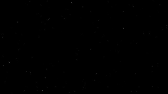 Fast line star glitter burst animation, twinkling white dust transition, cartoon sparkle vector doodles, glowing light effect asset on black screen background overlay. 4k