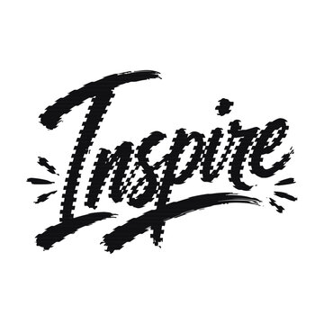 Inspire typographic design with a horizontal line scan effect, typography