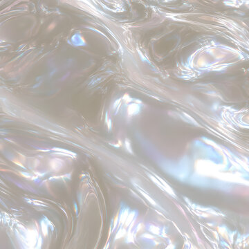 Premium Iridescent Pearl Surface Texture