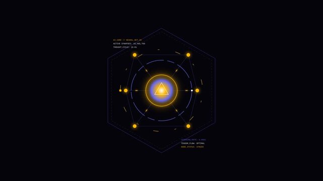 Motion Visualization of Solar System with Orbit Paths and Data Points for Educational Purposes.