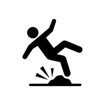 Slipping and Falling Icon