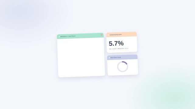 Motion of digital scale displaying weight progress in a modern setting.