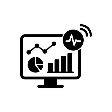 Real Time Data Monitoring Icon