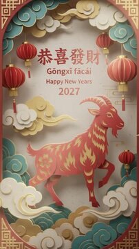 Fire Goat, Chinese New Year 2027