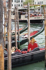 gondolas in venice italy © Ngurah