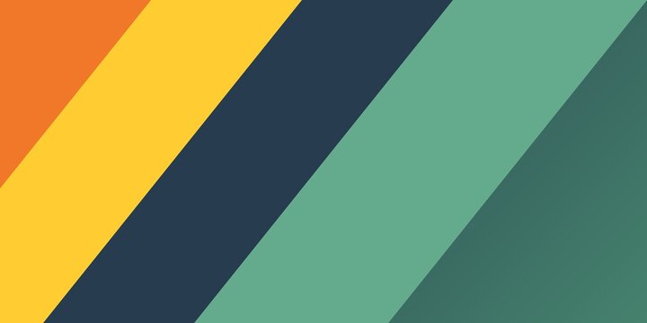 Abstract background with diagonal stripes in vibrant colors.