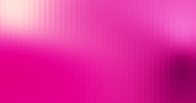 Rich magenta and fuchsia light refracts through reeded glass. Seamlessly looped abstract fluid gradients create bold atmosphere.