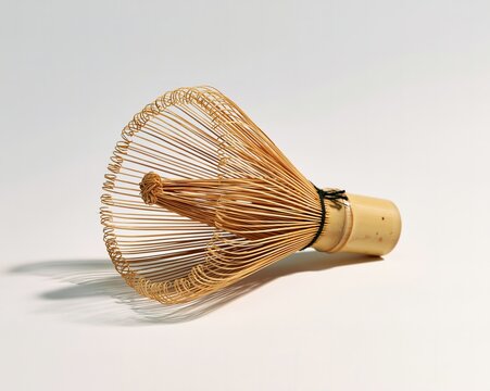 Bamboo Whisk for Matcha Tea Preparation